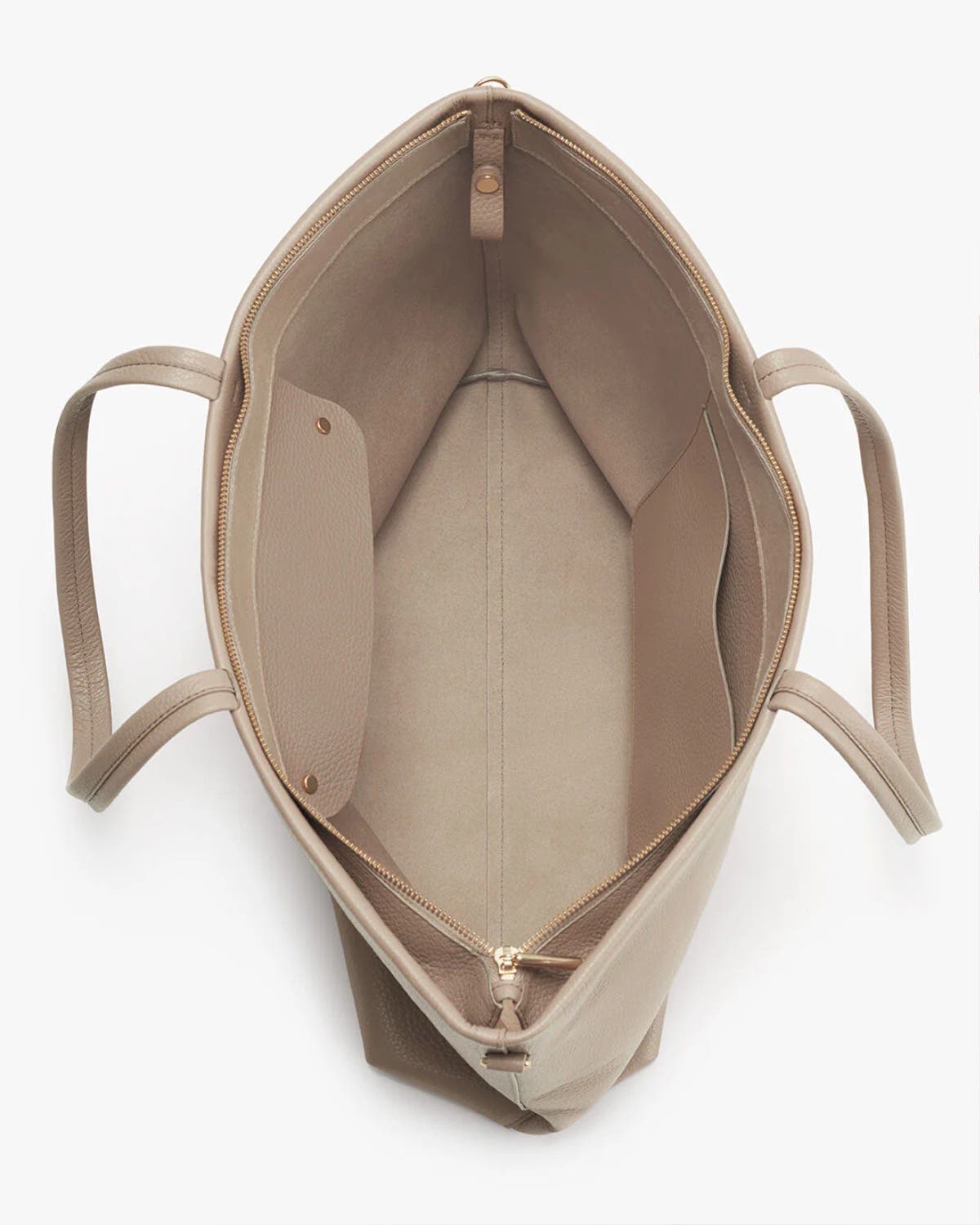 Tall Easy Zipper Tote, Alternate, color, Stone