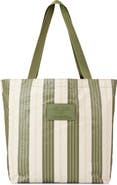 Aloha Collection Market Stripe Reversible Water Resistant Tyvek® Tote