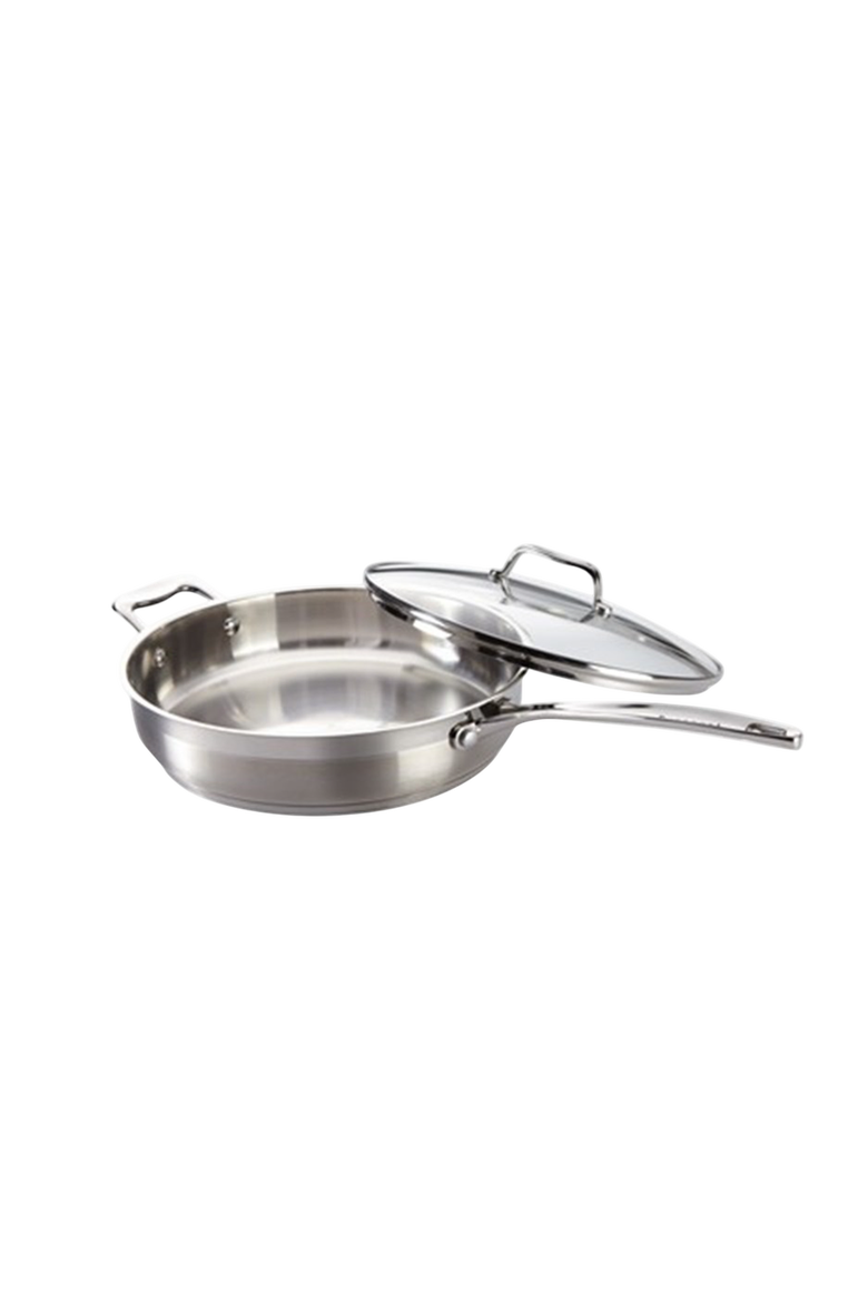 iconiX™ 3.3 Qt Sauté Pan with Lid, Alternate, color, SILVER