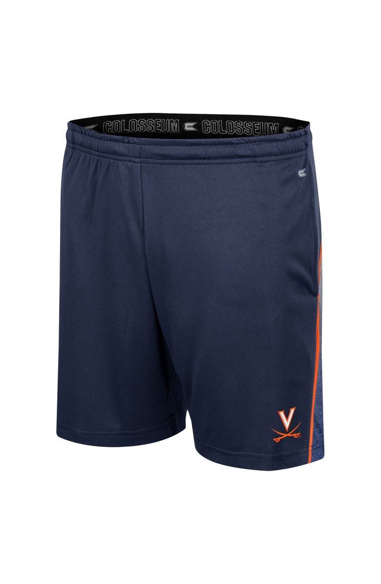 COLOSSEUM Men's Colosseum Navy Virginia Cavaliers Laws of Physics Shorts, Alternate, color,