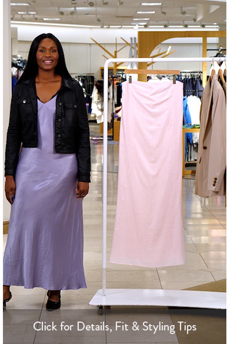 Bethany Strapless Maxi Dress video