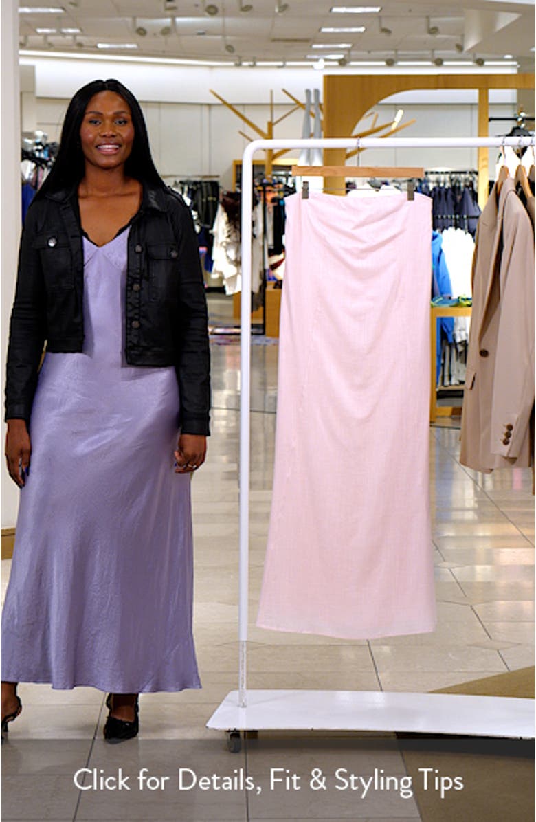 Bethany Strapless Maxi Dress, sales video thumbnail