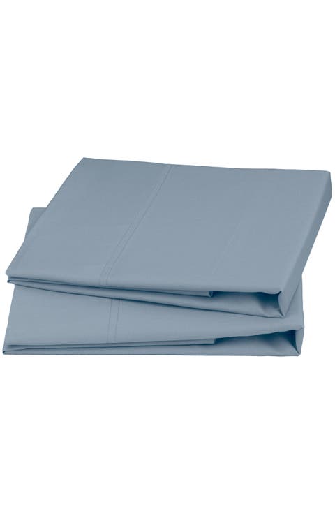 Set of 2 Pillowcases - Signature Comfort 100% Egyptian Cotton Sateen