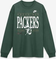 Nike Men's Nike Green Green Bay Packers Red Zone Long Sleeve Max90 T-Shirt