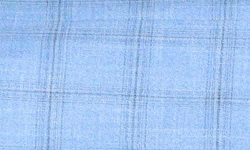 Tailorbyrd Shadow Plaid Sport Coat In Blue