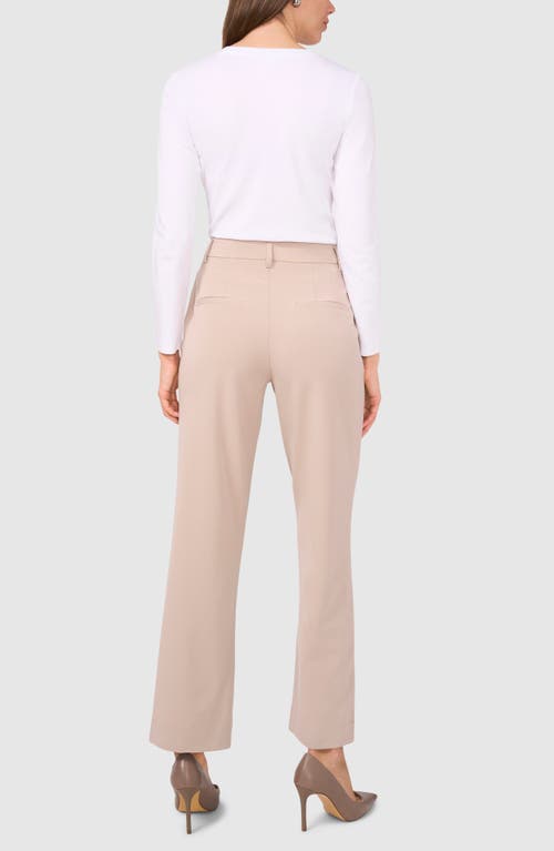 Halogenr Halogen(r) High Waist Straight Leg Pants In Taupe