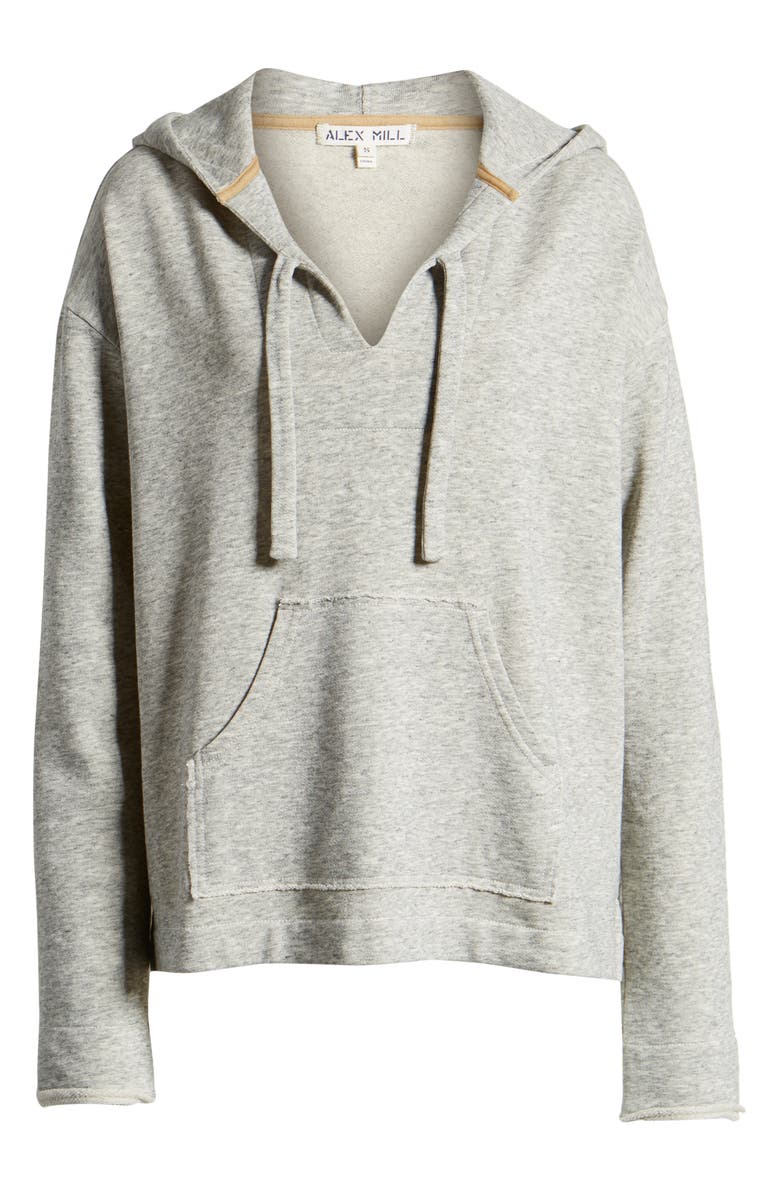 Alex Mill Baja Heather Fleece Hoodie, Alternate, color,