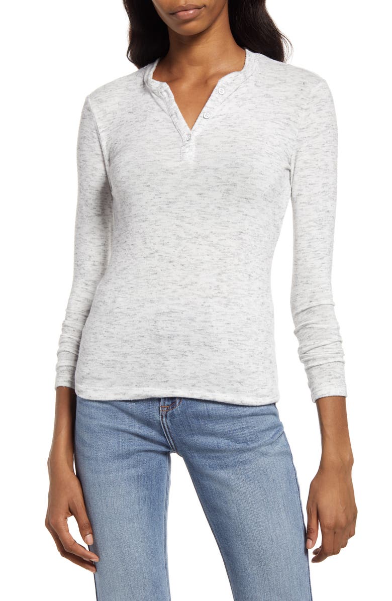 ASKK NY Rib Henley Top, Main, color,