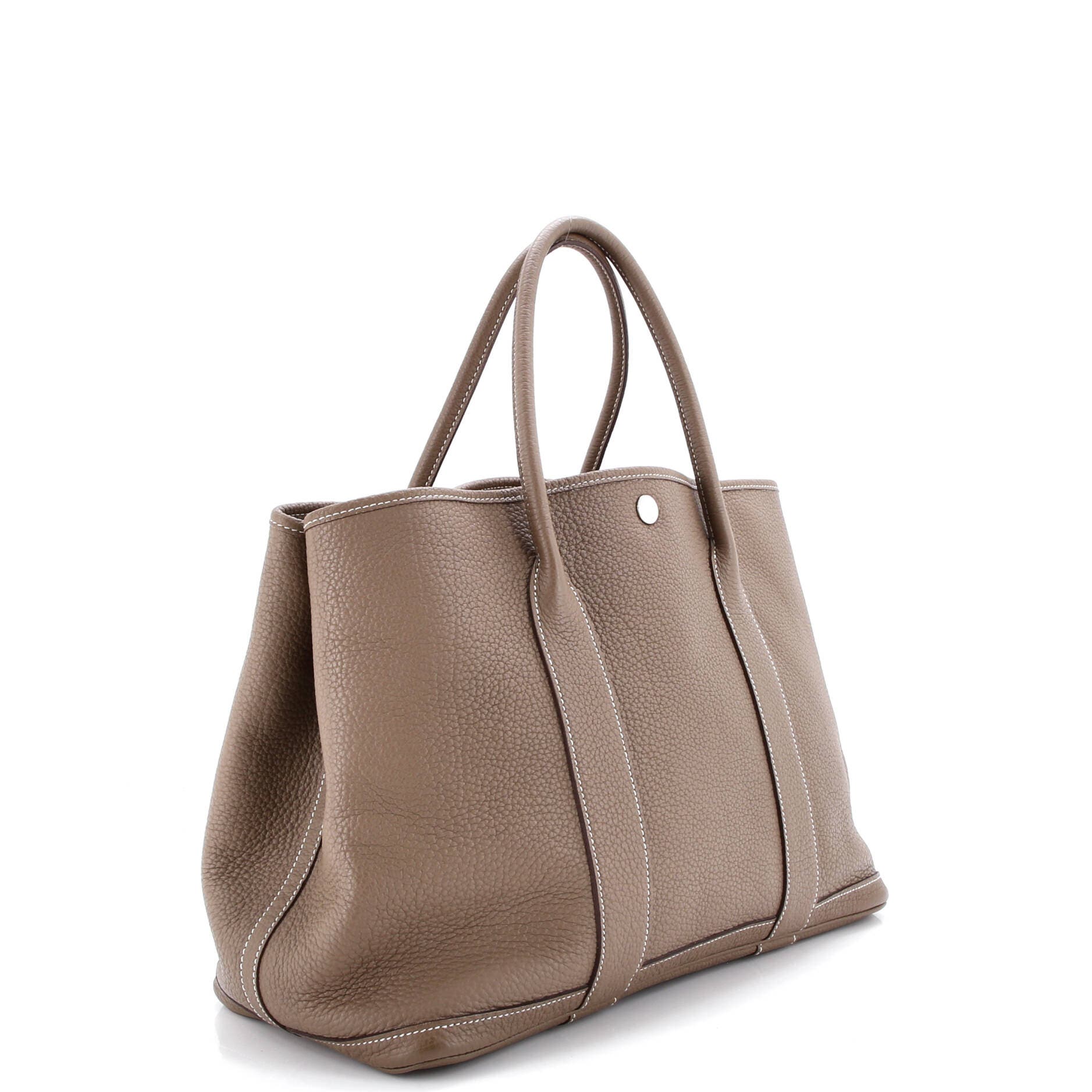 Pre-Owned Hermes Garden Party Tote Leather 36, Alternate, color, 