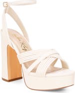 LONDON RAG Sinda Leather Platform Sandal