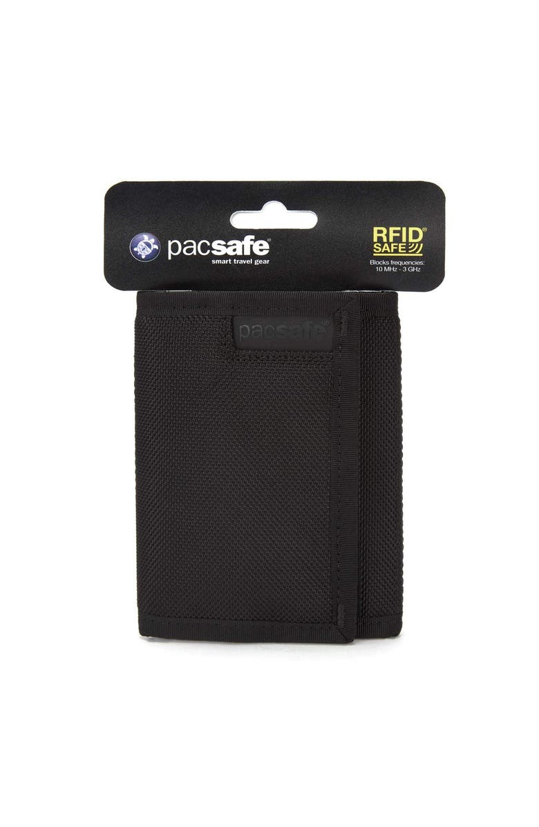PACSAFE ,  RFIDsafe Z50 Trifold Wallet  ,  Black, Alternate, color, Black