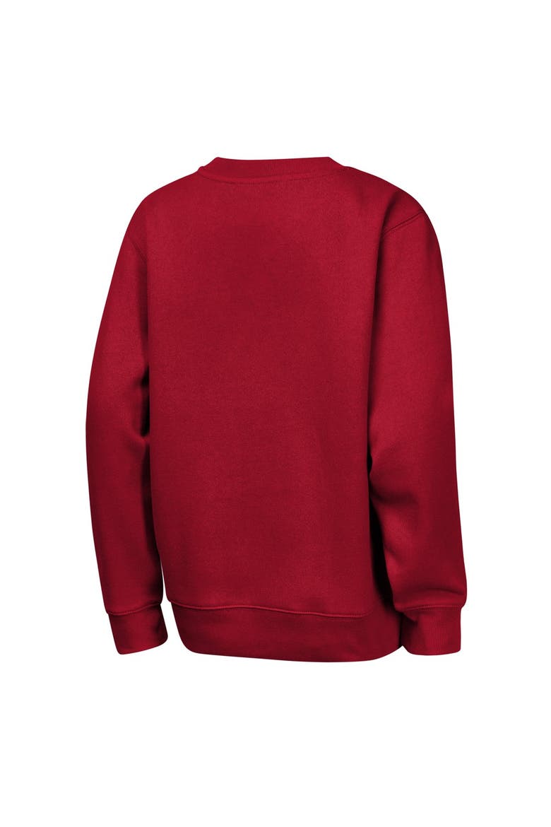 Youth Outerstuff  Red Tampa Bay Buccaneers Run & Gun Fleece Sweatshirt, Alternate, color, Red