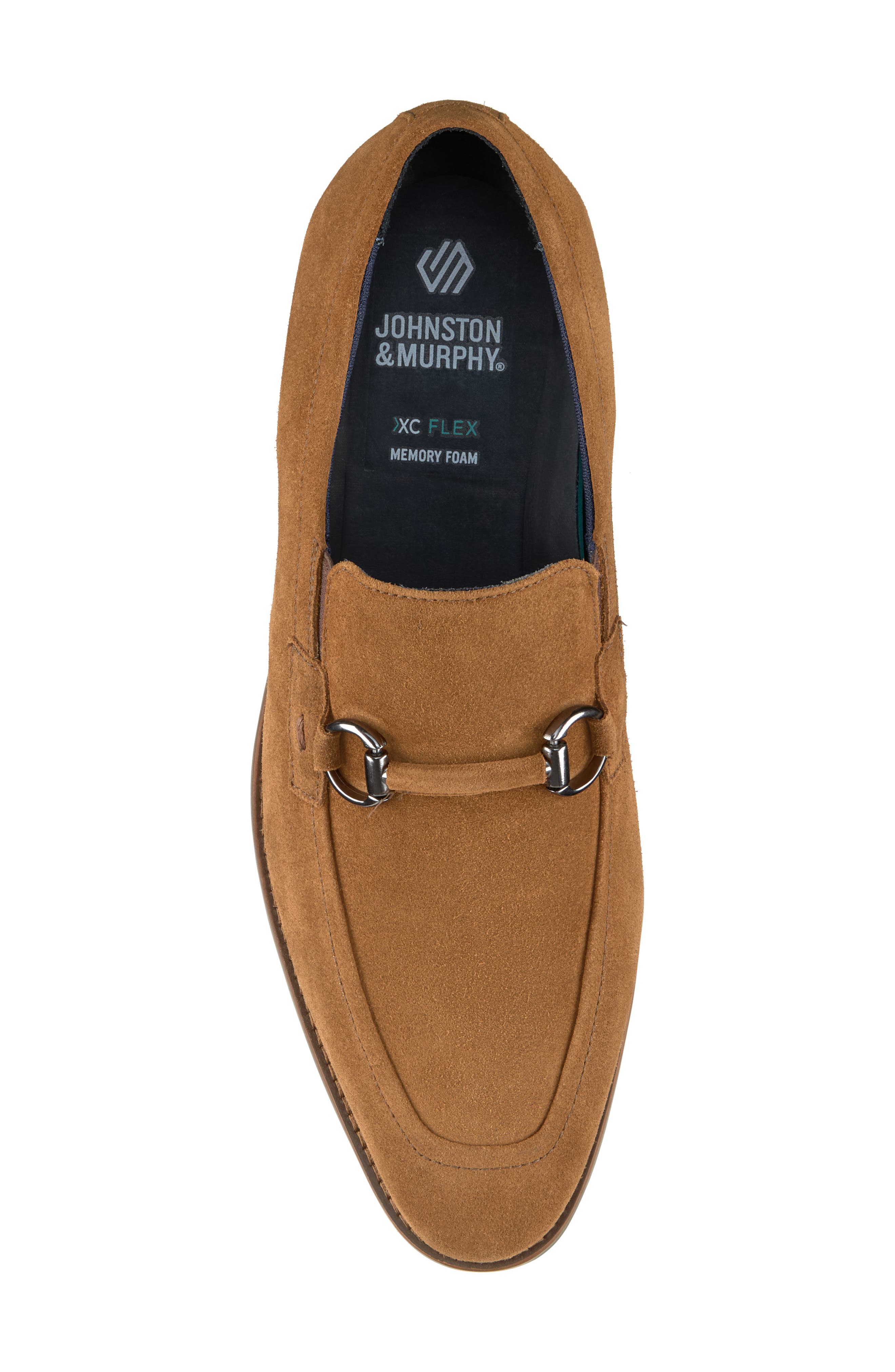 Johnston & Murphy XC Flex Landry Loafer, Alternate, color, Snuff Suede