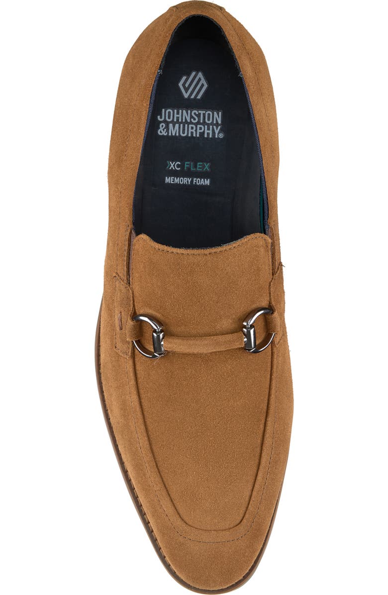 Johnston & Murphy XC Flex Landry Loafer, Alternate, color, Snuff Suede
