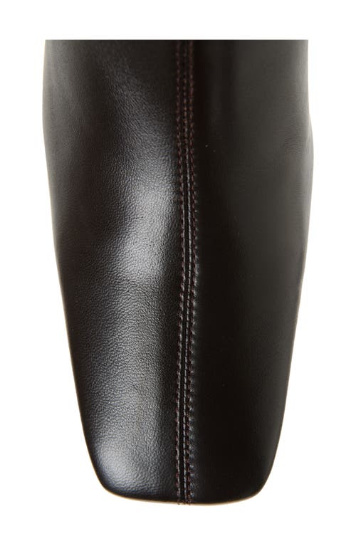 Tony Bianco Fantasy Heeled Boot In Chocolate Nappa