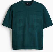 H&M Relaxed Fit Boxy Mesh T-shirt
