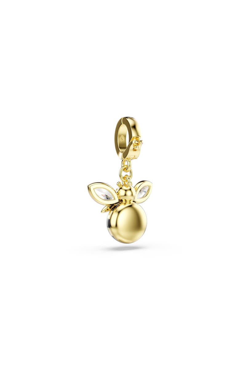 Swarovski Idyllia Crystal Bee Charm, Alternate, color, Gold/ Multi