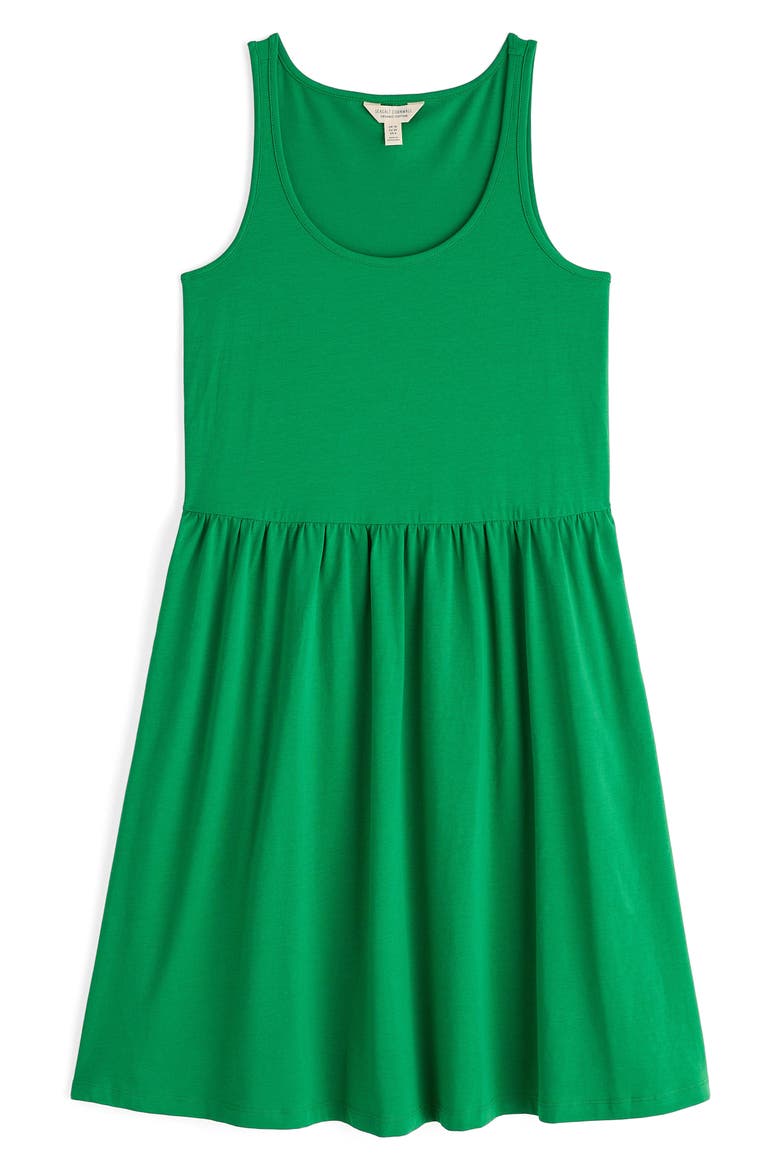 Sun Splendor Stretch Organic Cotton Dress, Alternate, color, ISLAND