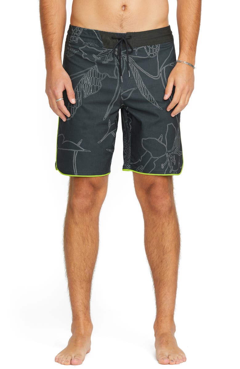 Volcom Mister Fib Scallop Stoney Board Shorts, Main, color, 