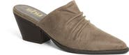 SHUSHOP Nicky Pointed Toe Mule