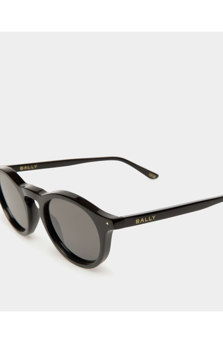Bally Hermann Sunglasses, Alternate, color, Black