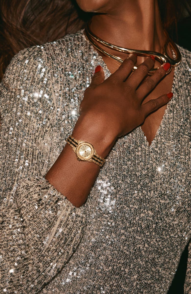 BULOVA Marine Star Series A Marc Anthony Bracelet Watch, 25.5mm, Alternate, color, Gold-Tone