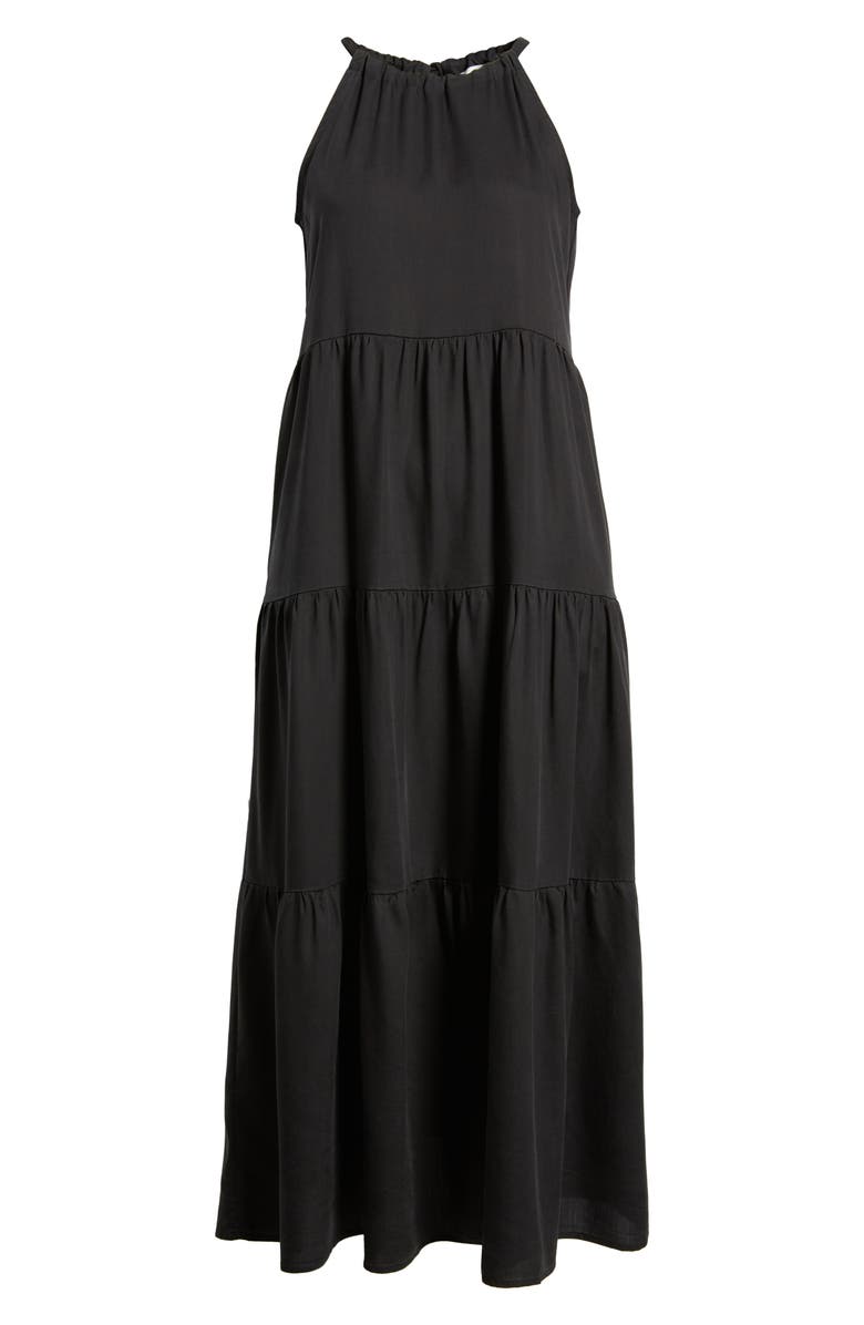 Treasure & Bond Tiered Halter Maxi Dress, Alternate, color, 