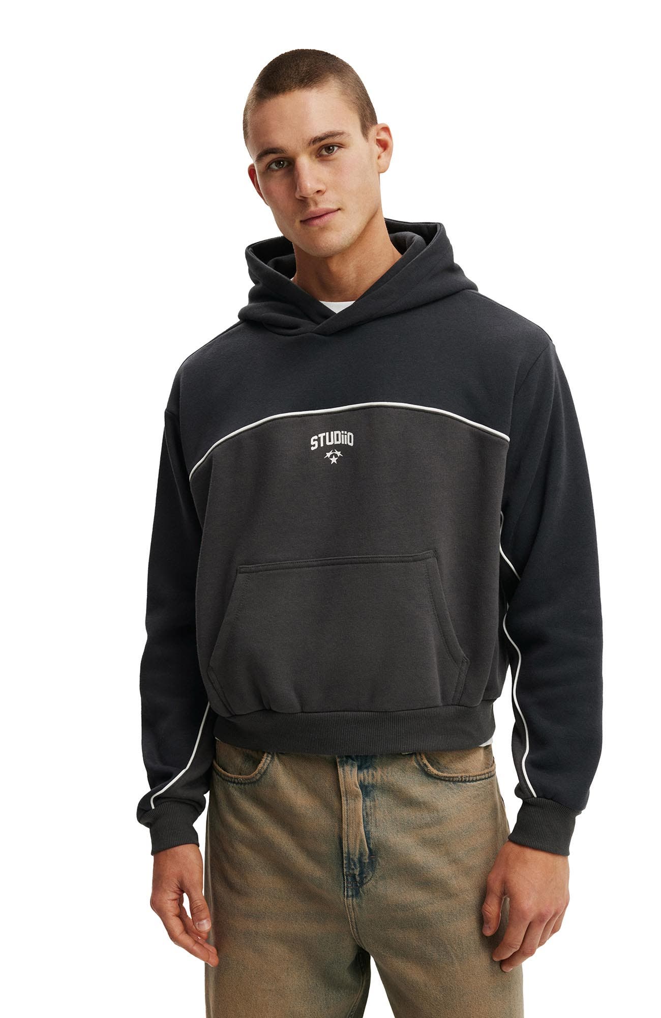 Cotton On Men's Cropped Fit Graphic Hoodie (Men) | Nordstrom