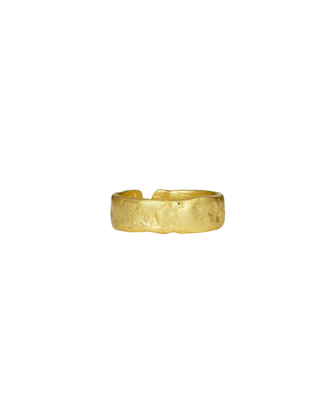 Dela Textured Band Ring