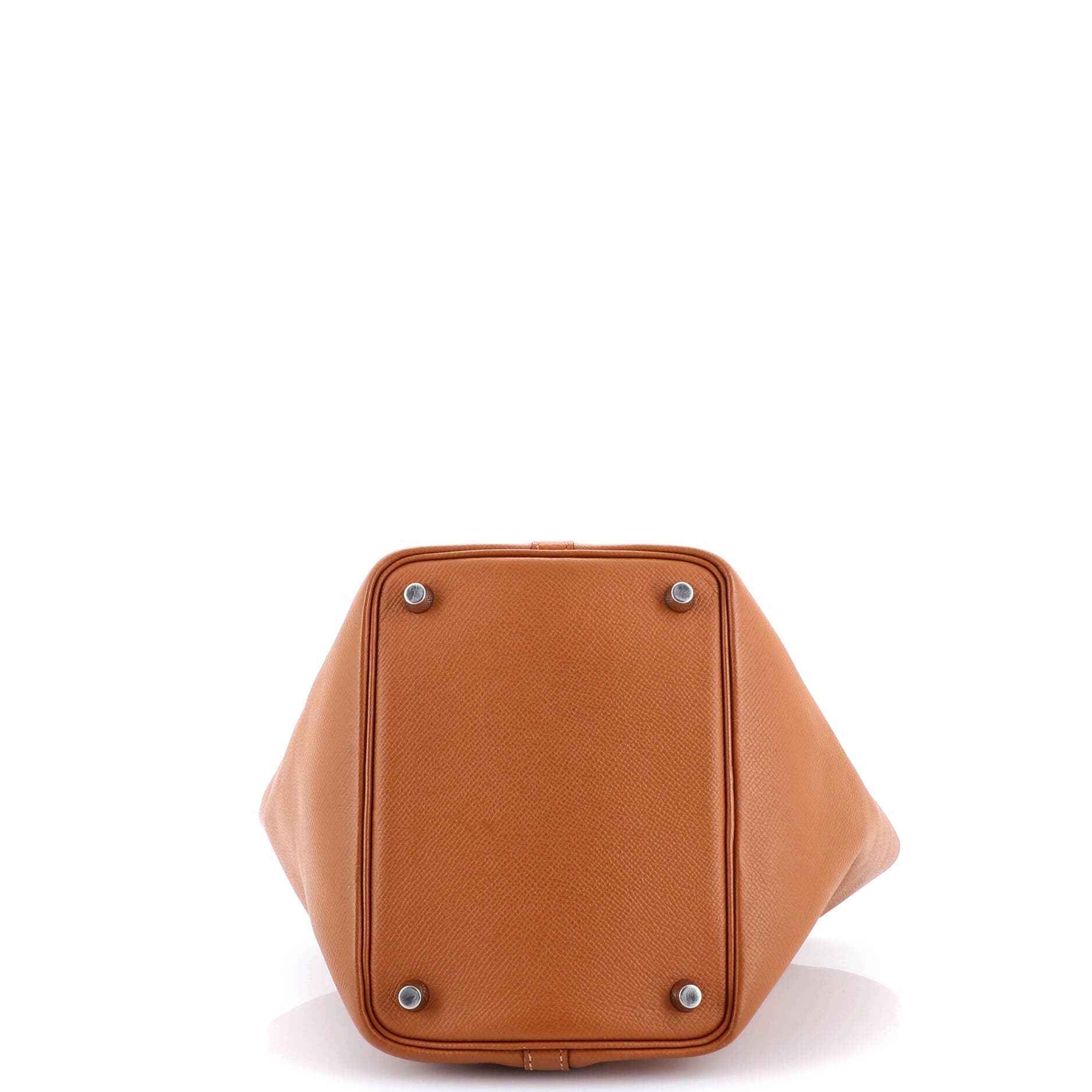 Pre-Owned Hermes Picotin Lock Bag Tressage Epsom PM, Alternate, color, Abricot/Rose Azalee/Gold