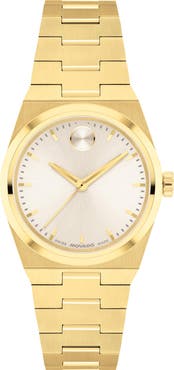 Movado Mini Bold Quest Bracelet Watch, 28mm