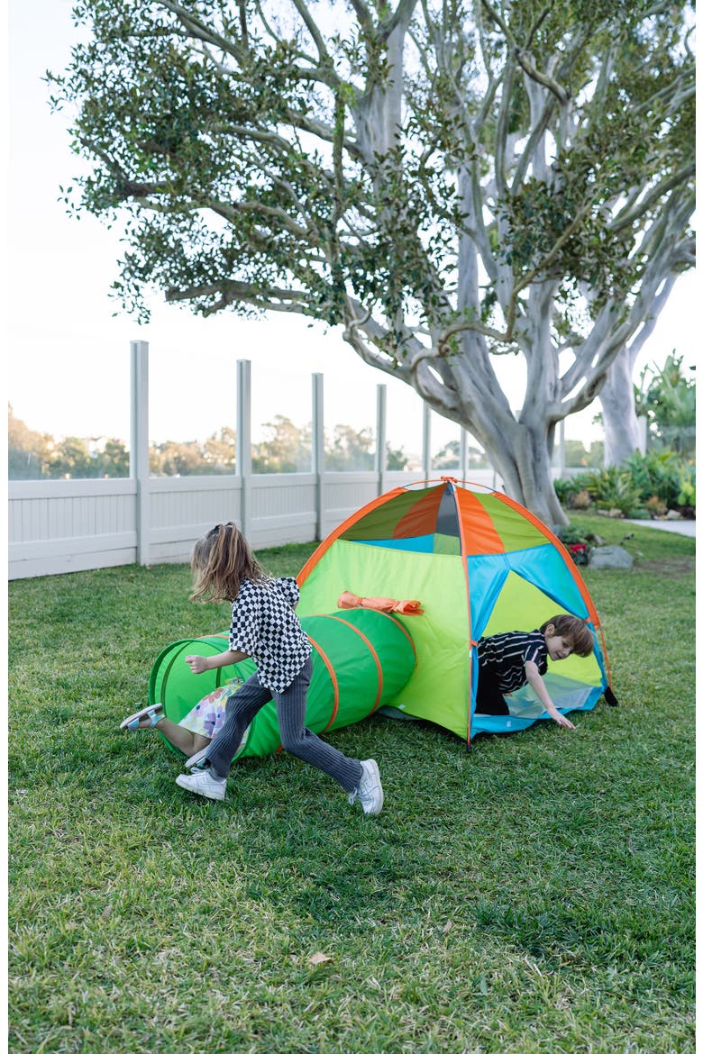 Hide Me Play Tent with Tunnel, Alternate, color, MULTI