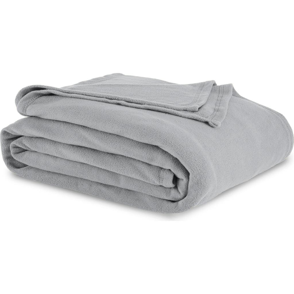 Vellux Microfleece Throw Blanket In Neutral