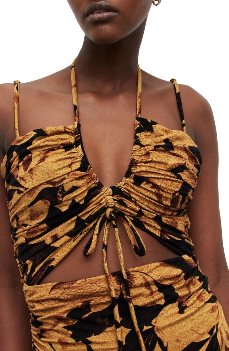 AllSaints Amaya Alessandra Midi Dress, Alternate, color,