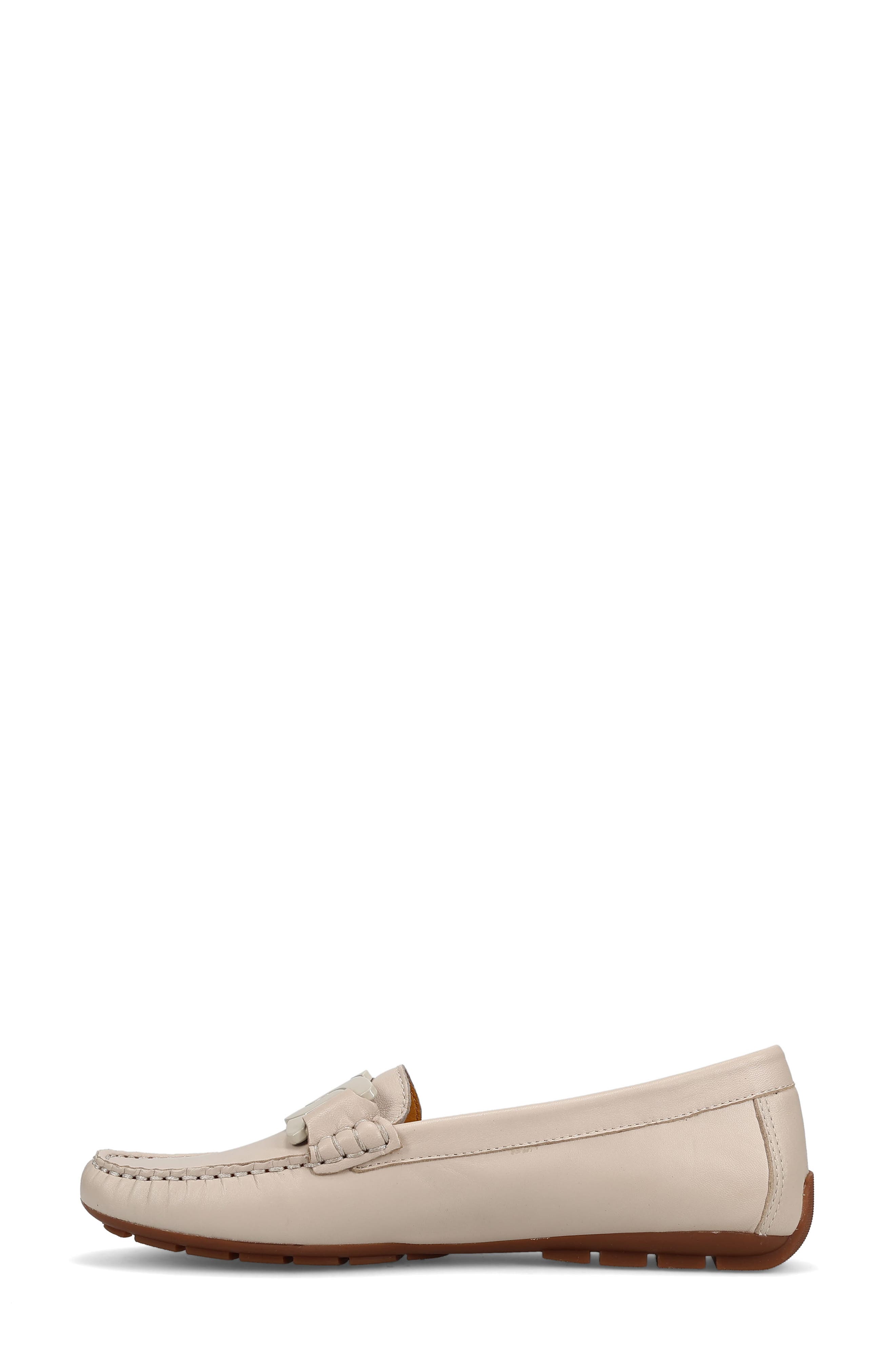 Aiker Driving Loafer, Alternate, color, BONE