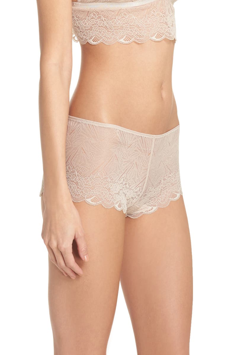 Madewell Lace Boyshorts, Alternate, color,
