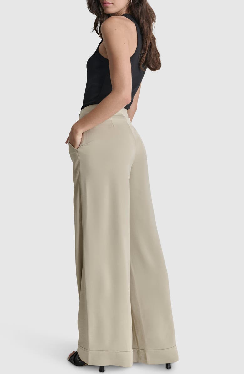 DKNY Wide Leg Pants, Alternate, color, 