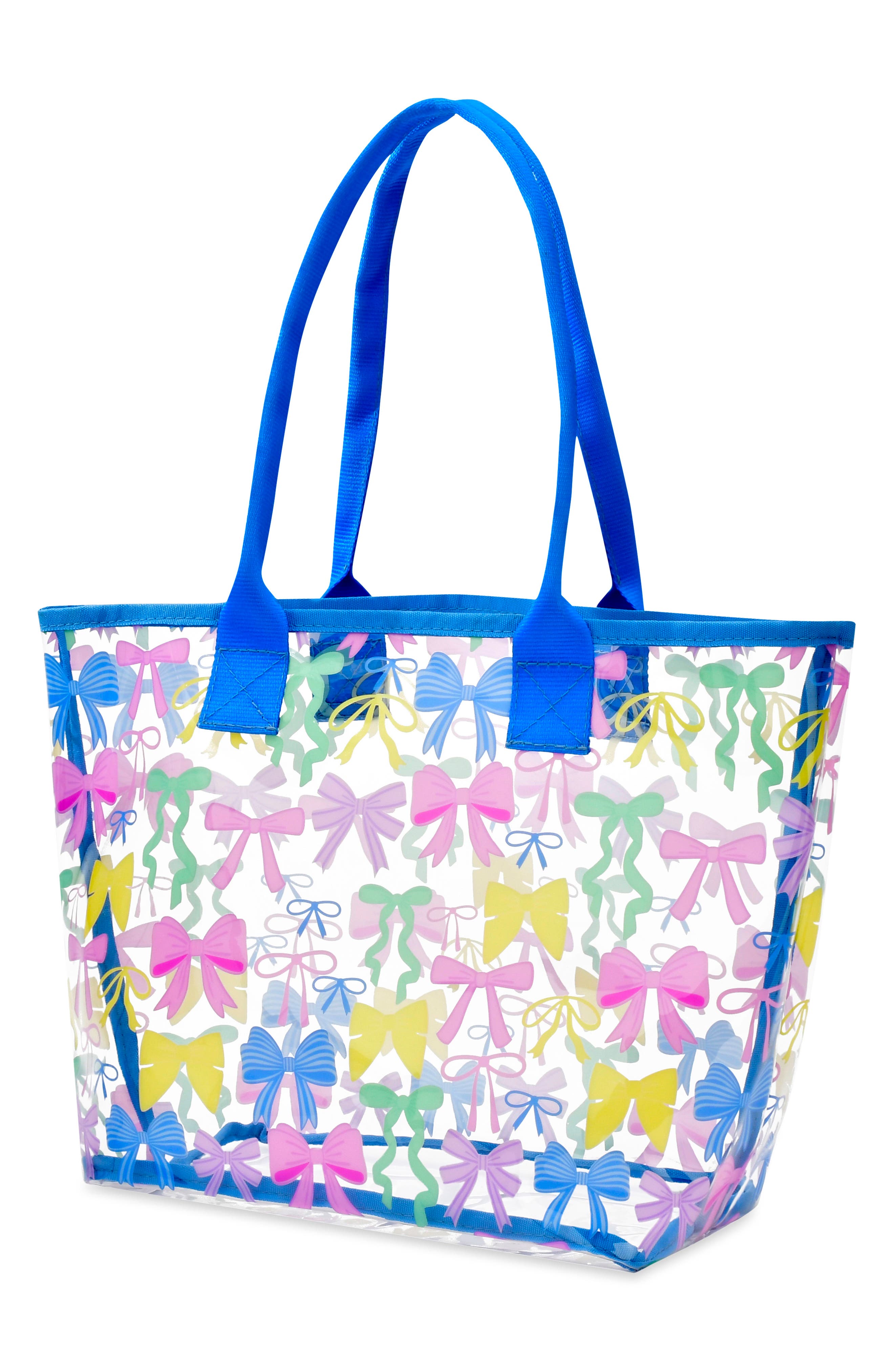 Iscream Kids' Pretty Bows Clear Tote, Alternate, color, 