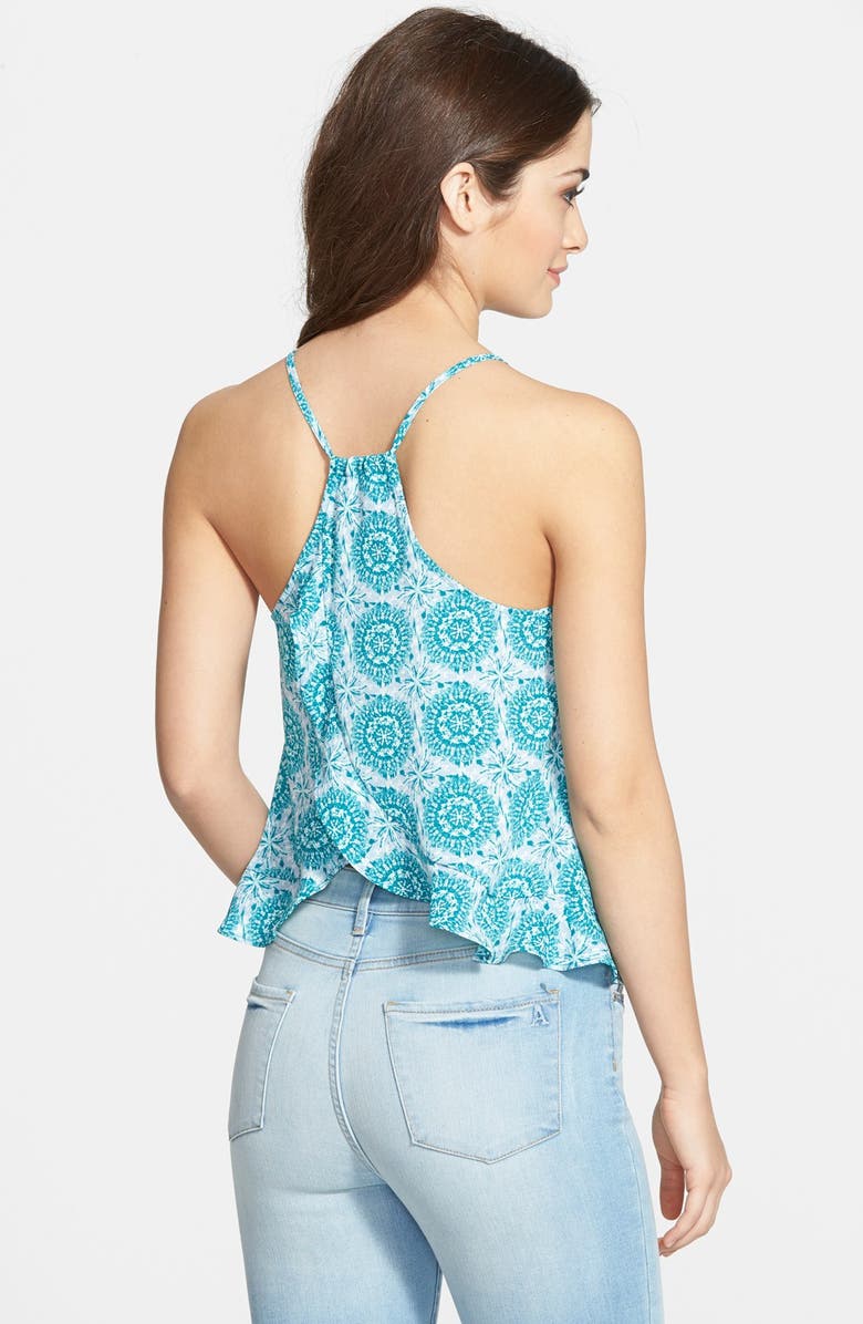 All in Favor Ruffle Back Tank, Alternate, color, 
