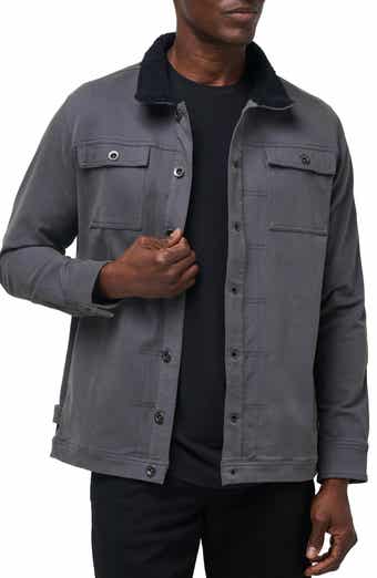 TravisMathew Cloud Denim Fleece Collar Jacket