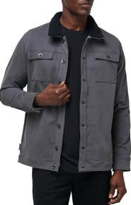 TravisMathew Cloud Denim Fleece Collar Jacket