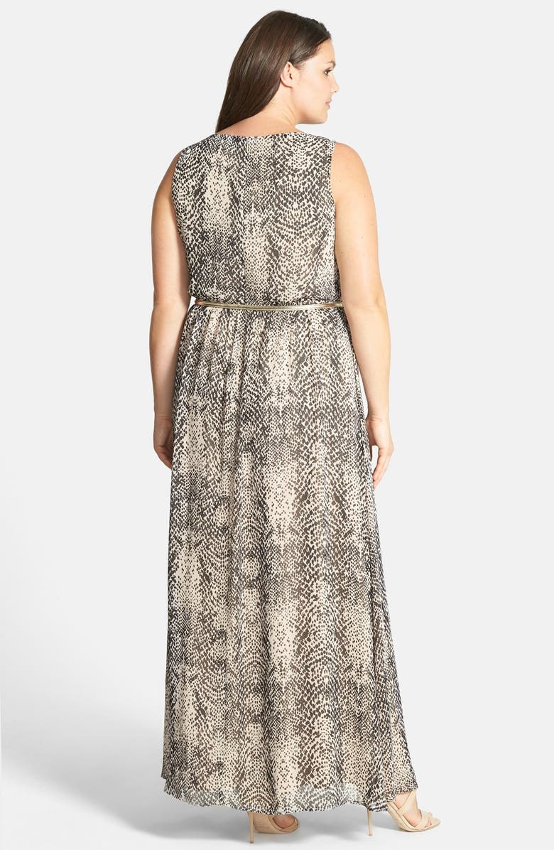 Eliza J Floral Maxi Dress, Alternate, color,