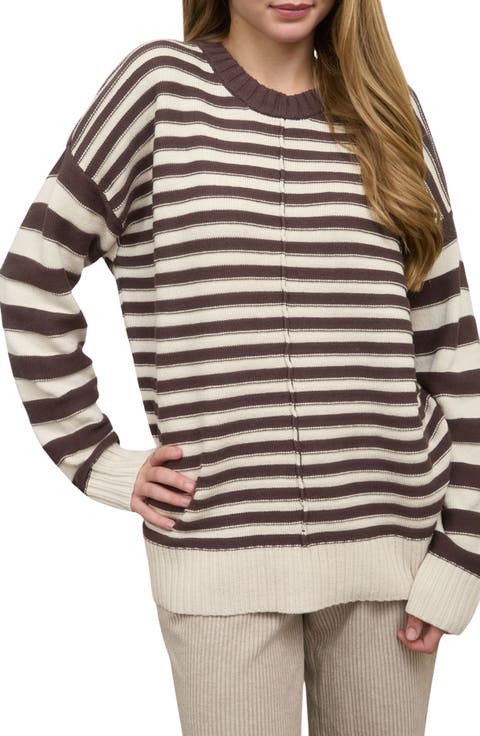 Stripe Pullover Sweater