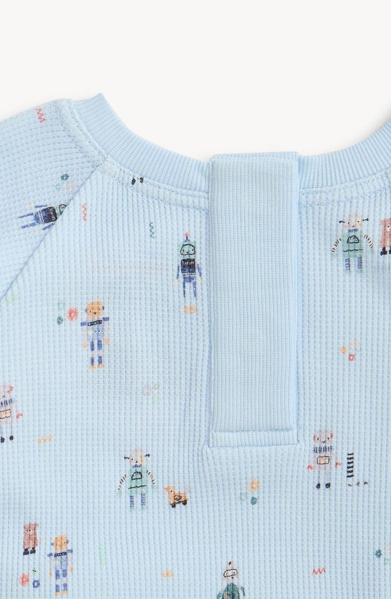 Magnetic Me Robot Waffle Knit Magnetic Shirt & Pants Set, Alternate, color, Bot