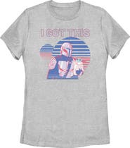 Star Wars: The Mandalorian Women's Star Wars The Mandalorian I Got This Duo Graphic T-Shirt