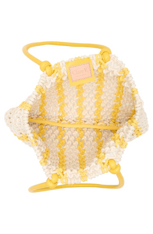 Clare V . Sandy Woven Market Tote