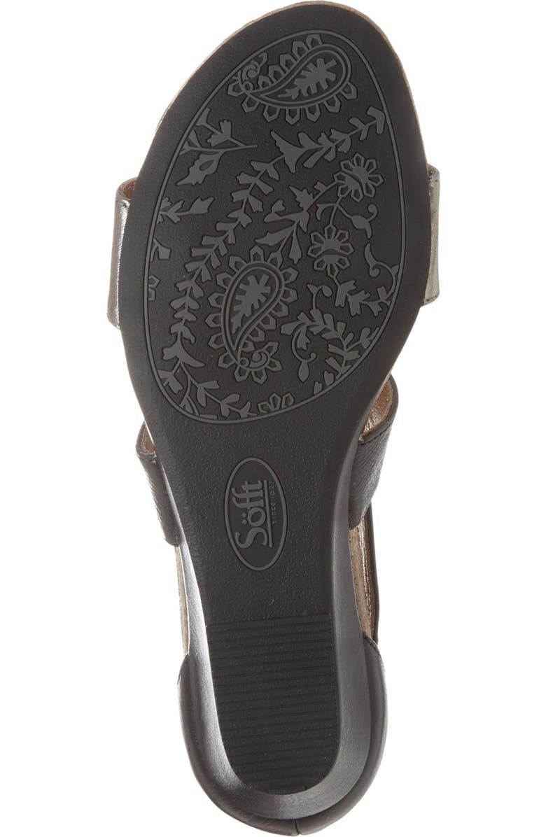 Söfft 'Vallar' Wedge Sandal, Alternate, color,