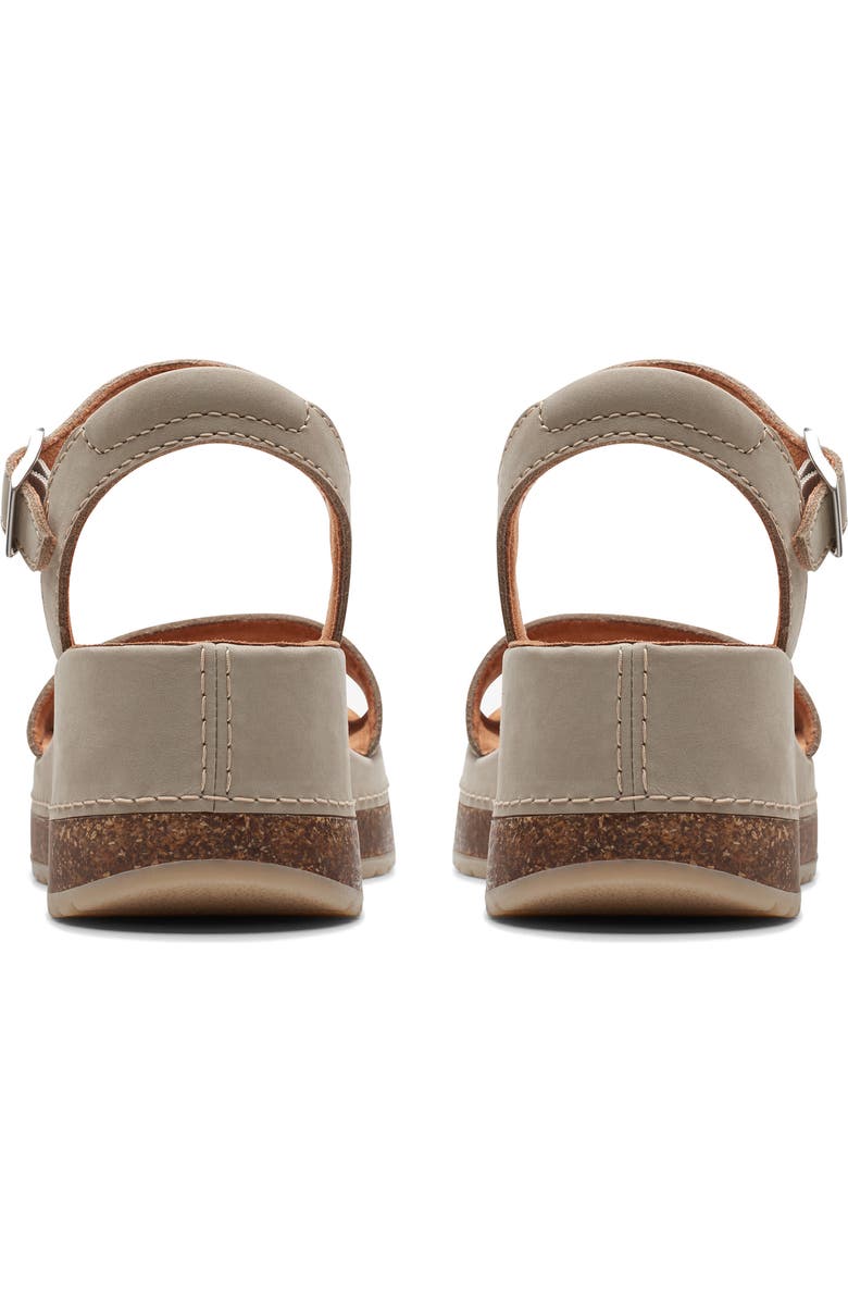 Clarks<sup>®</sup> Kassanda Lily Wedge Sandal, Alternate, color,