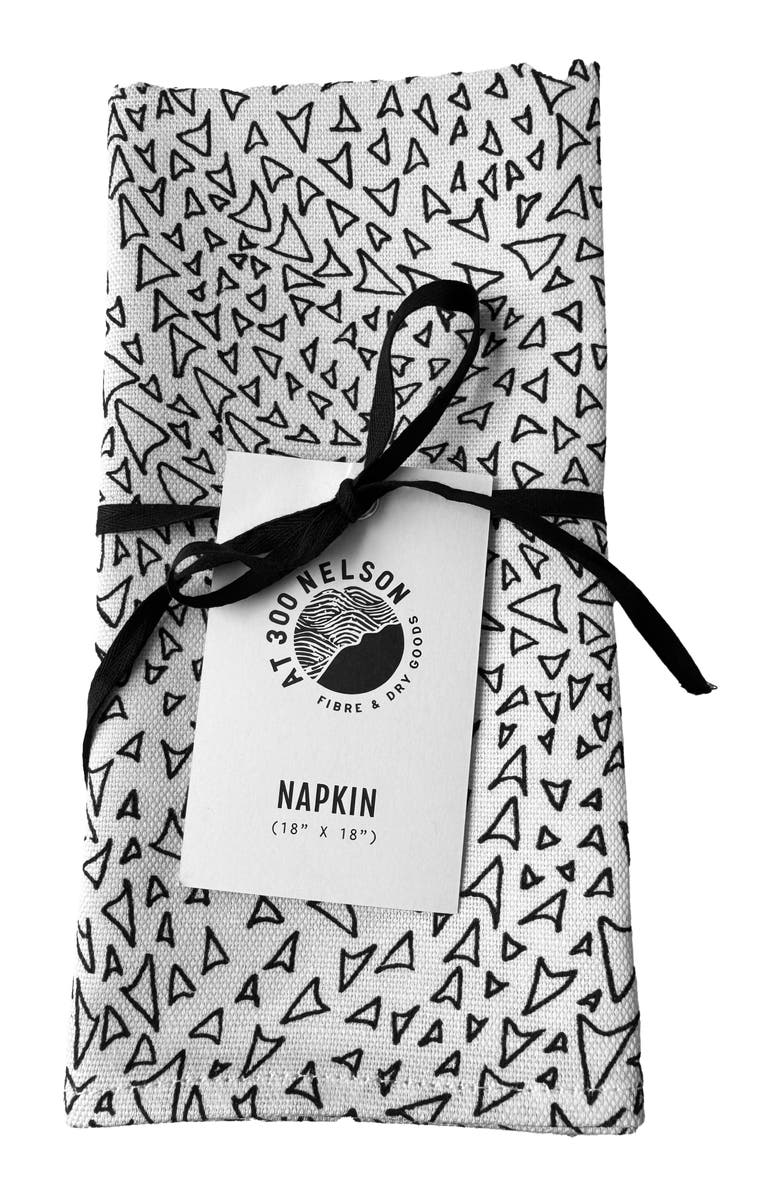 at300nelson Basilone in Albatross - Pair of Napkins, Alternate, color, Albatross