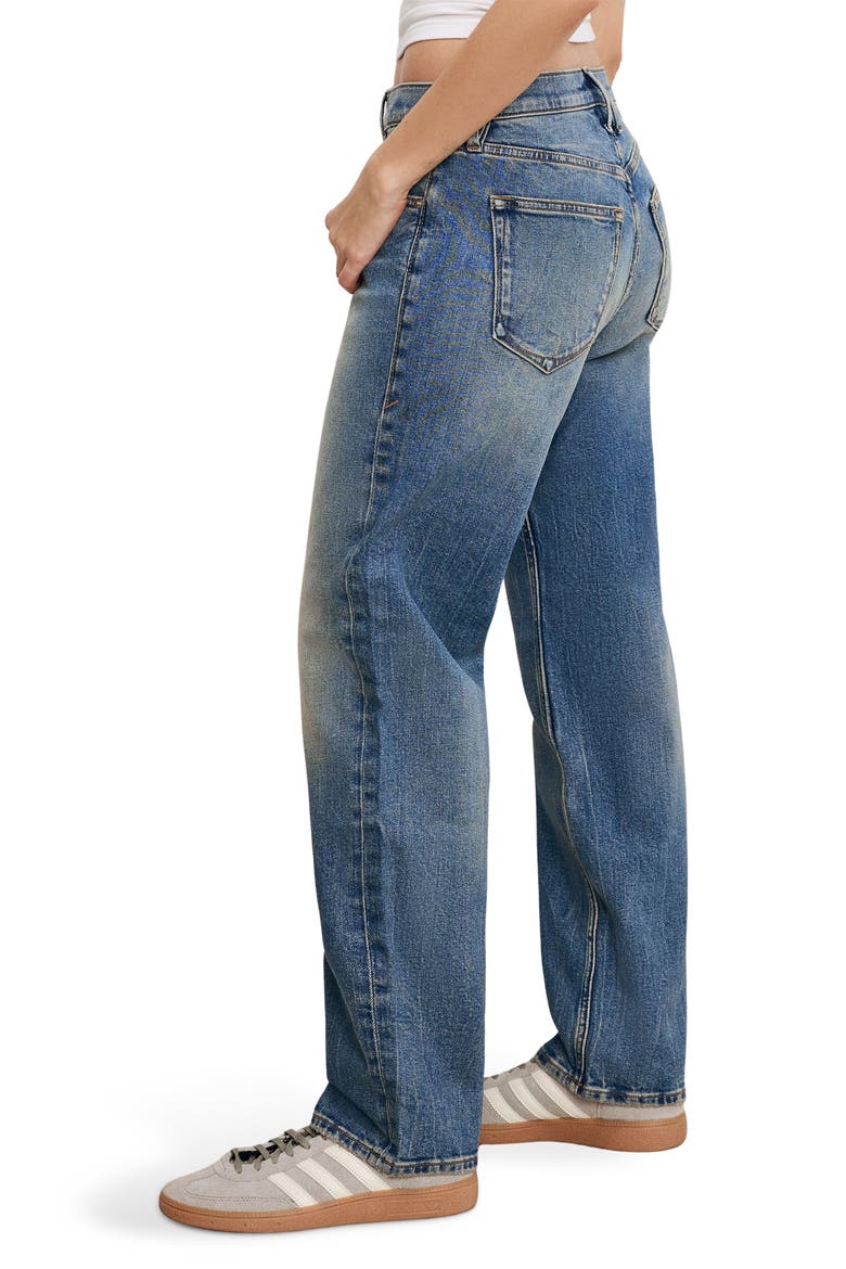 Good Standard Straight Leg Jeans, Alternate, color, INDIGO868